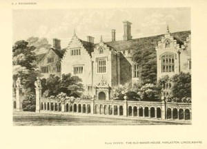 The Old Manor House, Harlaxton. Source: Richardson et. al , 1915 Old English Mansions