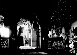 Entrance Hall c.1937 in Violet Van der Elst's time