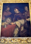 Portrait of Leos with Cardinals Giulio de Medici and Luigi de Rossi