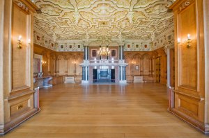 The State Dining Room fireplace