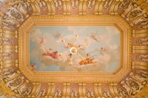 Gold Room ceiling