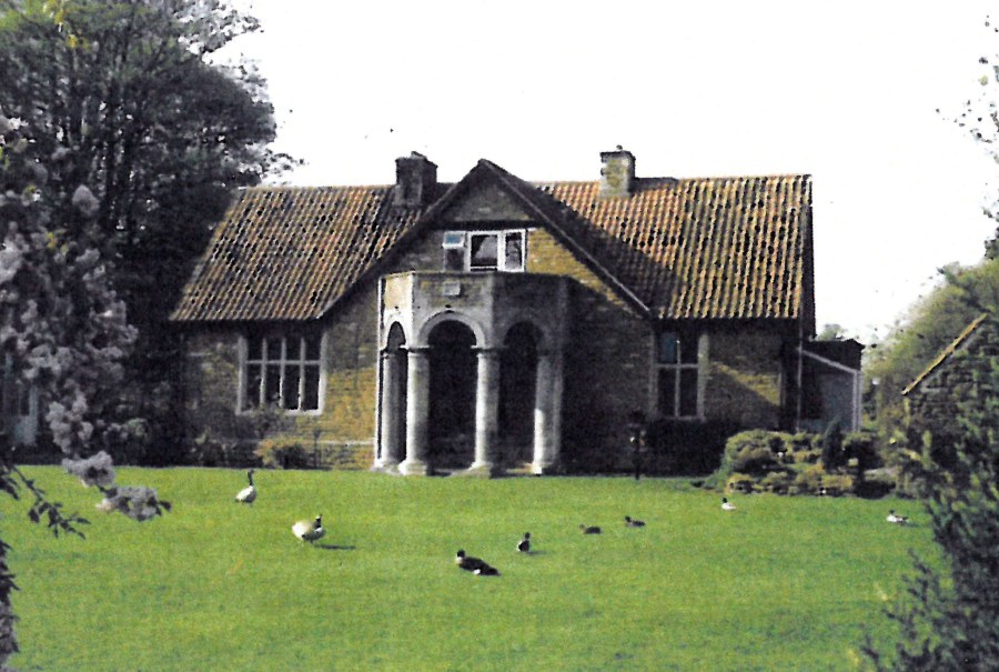 The original doorway of the old manor