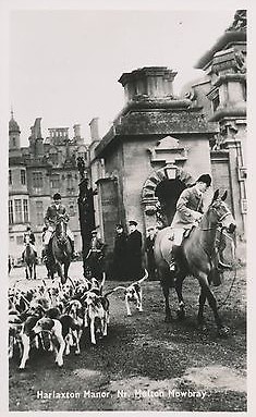 Postcard-Harlaxton-Manor-Hunt